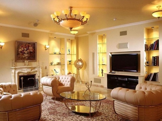 Как правильно организовать освещение в гостиной своей квартиры