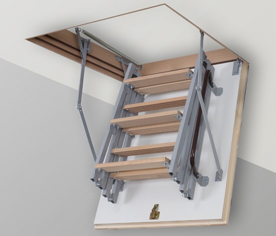 Чердачная лестница и правила ее выбора