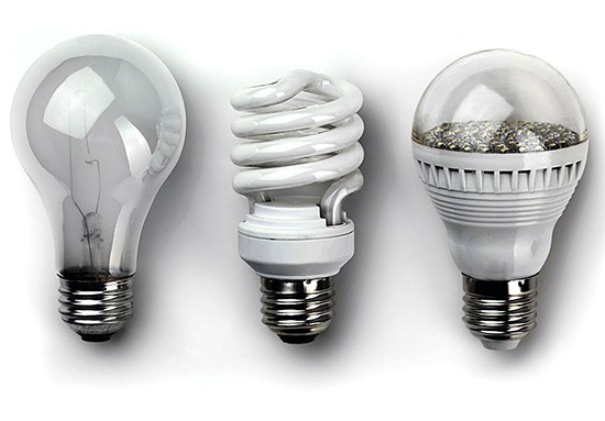 Виды энергосберегающих ламп