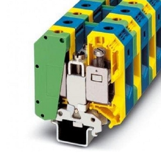 Клеммники АББ с креплением на дин-рейку в электрощиток