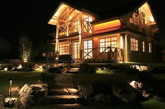 Наружное освещение дома