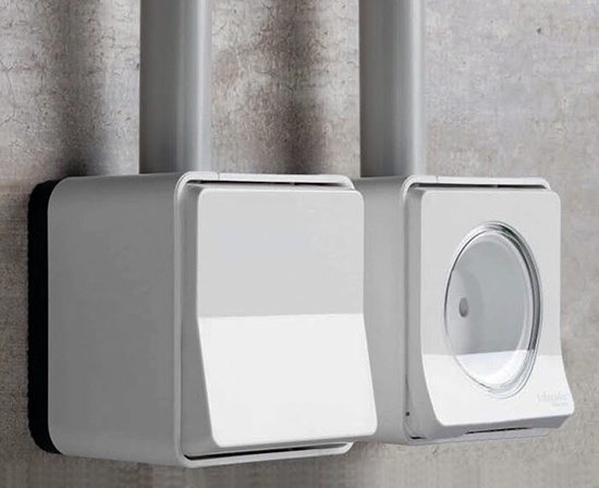 Розетки и выключатели для улицы