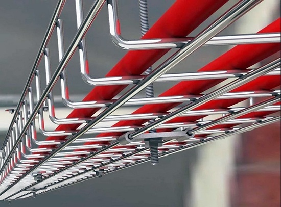 Металлический сетчатый лоток для прокладки кабельных трасс