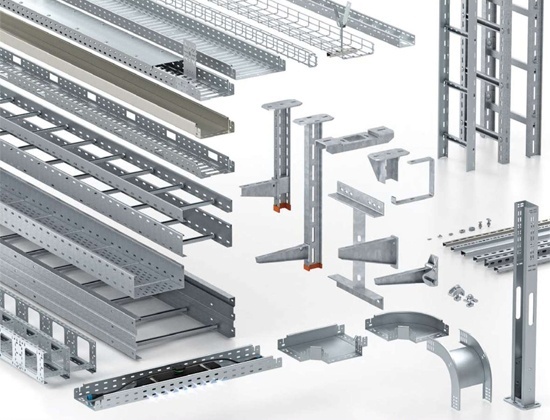 Аксессуары для кабельных лотков с цинк-ламельным покрытием