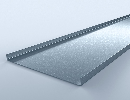 Крышки из нержавеющей стали AISI 304 для кабельного лотка