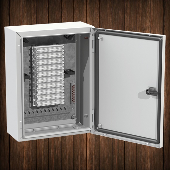 Распределительные шкафы IP66 - IK10 металлические с монтажной платой 