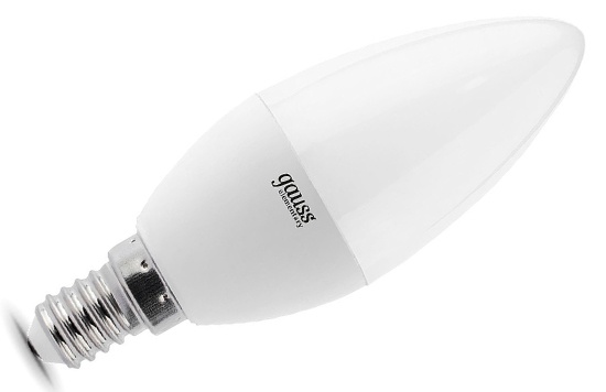 Светодиодные лампы формы свеча