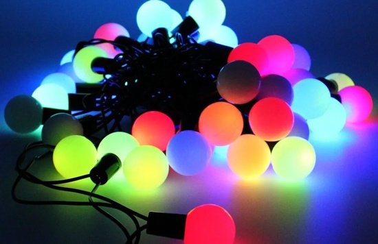 Гирлянда-нить Мультишарики