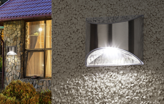 Архитектурные уличные светильники на солнечных батареях