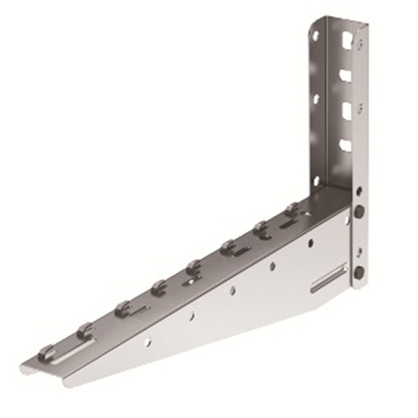 Консоль с опорой ML для проволочного лотка основание 400 мм