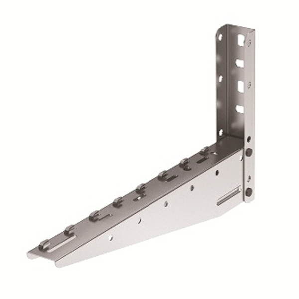 Консоль с опорой ML для проволочного лотка основание 600 мм