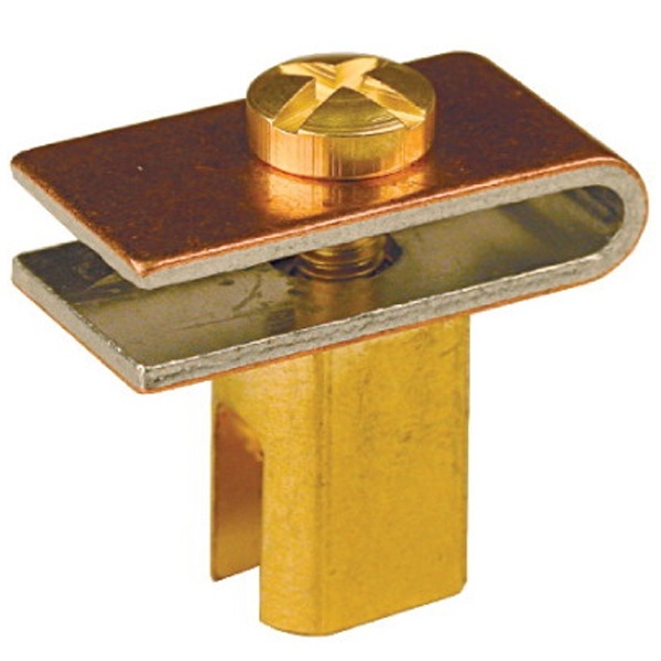 Усиленная клемма заземления для проволочного лотка пластиковая