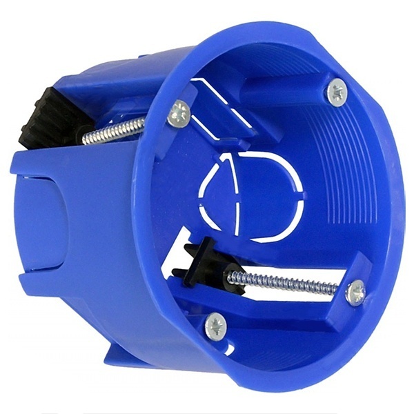 Коробка установочная Промрукав d 64 глубина 44 мм подрозетник для гипсокартона [уп. 200шт]