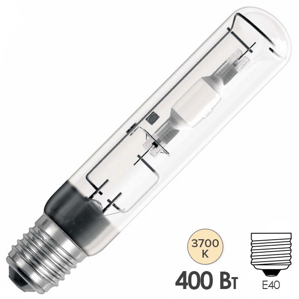 Лампа металлогалогенная газоразрядная Osram HQI-T 400W N 3700K E40 POWERSTAR (ДРИ) (МГЛ)