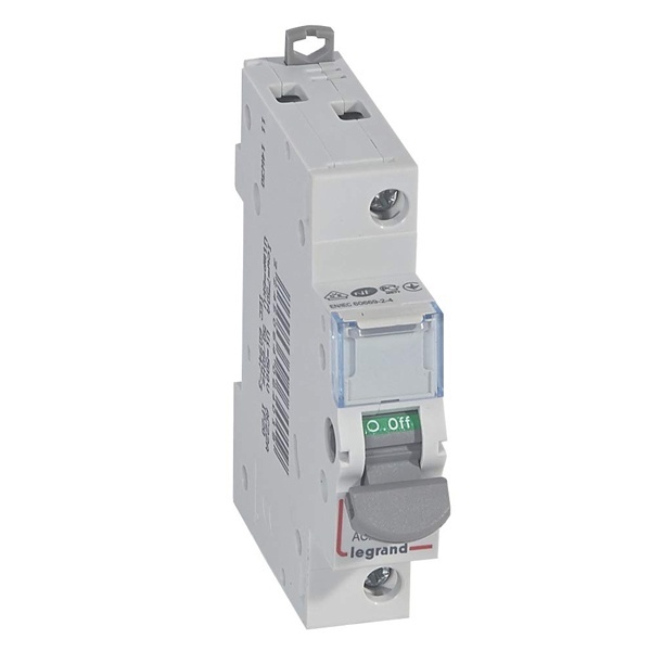 Выключатель-разъединитель Legrand DX3-IS 1П 20A 250B однофазный