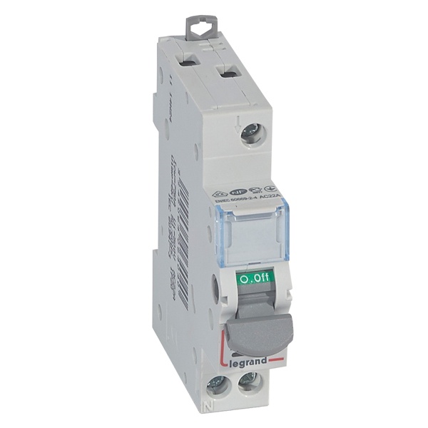 Выключатель-разъединитель Legrand DX3-IS 1П 20A 250B с индикатором однофазный