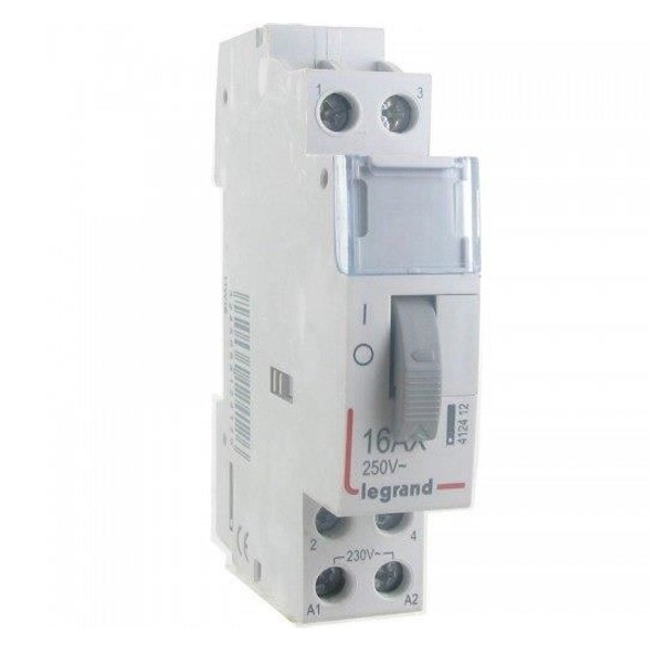 Импульсное реле Legrand CX3 2 полюса 2НО 16А цепь управления 24В 1 модуль