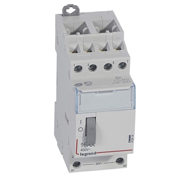 Импульсное реле Legrand CX3 4 полюса 4НО 16А цепь управления 24В 2 модуль