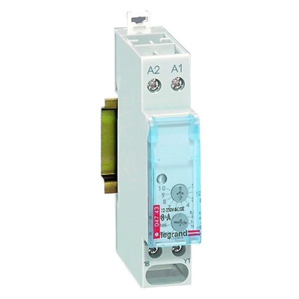 Реле включения нагрузки Legrand по короткому входному импульсу 8А 12-230 В~ и  1 модуль