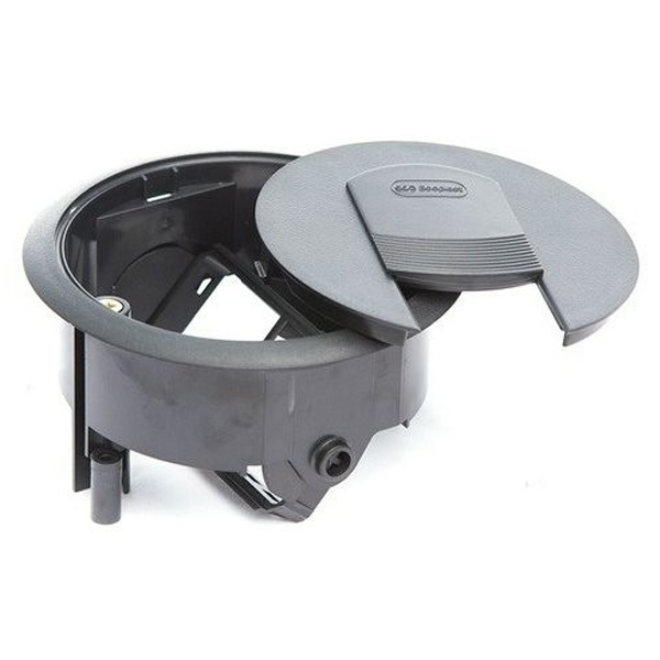 Люк в пол Экопласт LUK/2 на 2 механизма (45х45 мм) с суппортом пластик