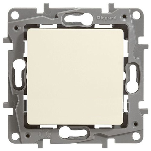 Кнопка Legrand Etika 6А, слоновая кость (бежевый)