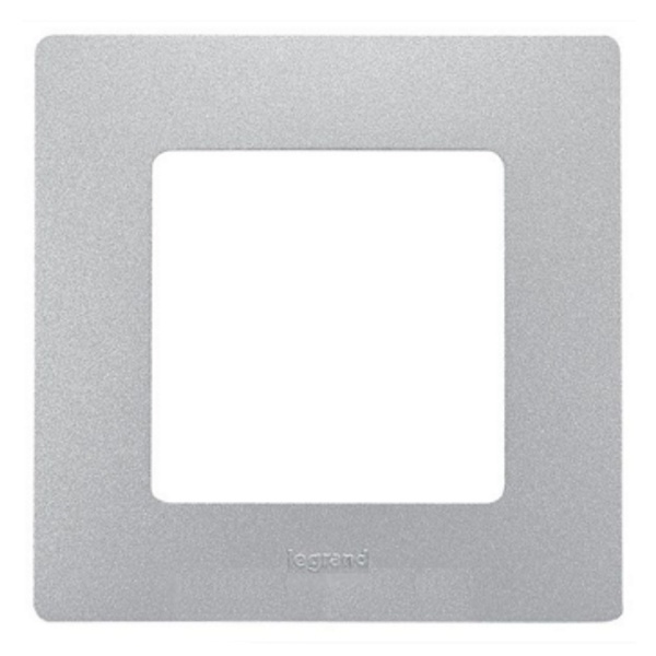Рамка Legrand Etika 1 пост, алюминий