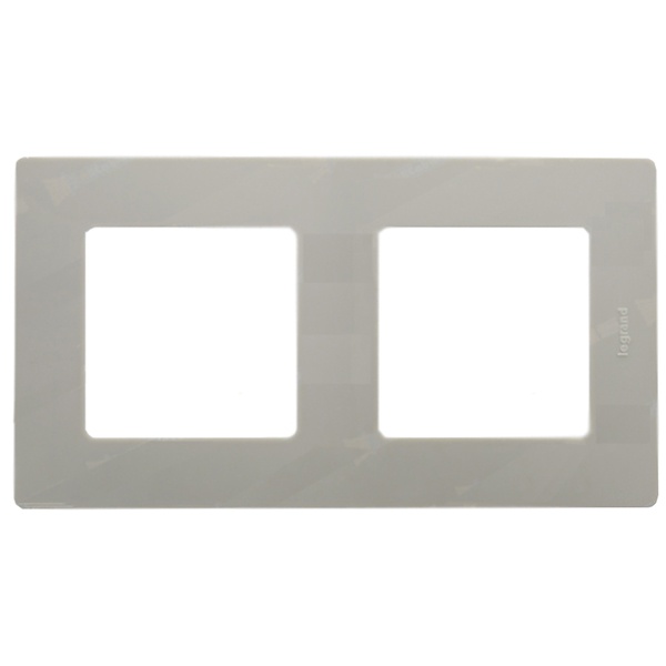 Рамка Legrand Etika 2 поста светлая галька