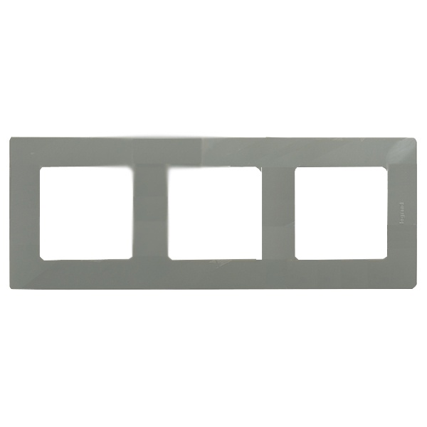 Рамка Legrand Etika 3 поста светлая галька