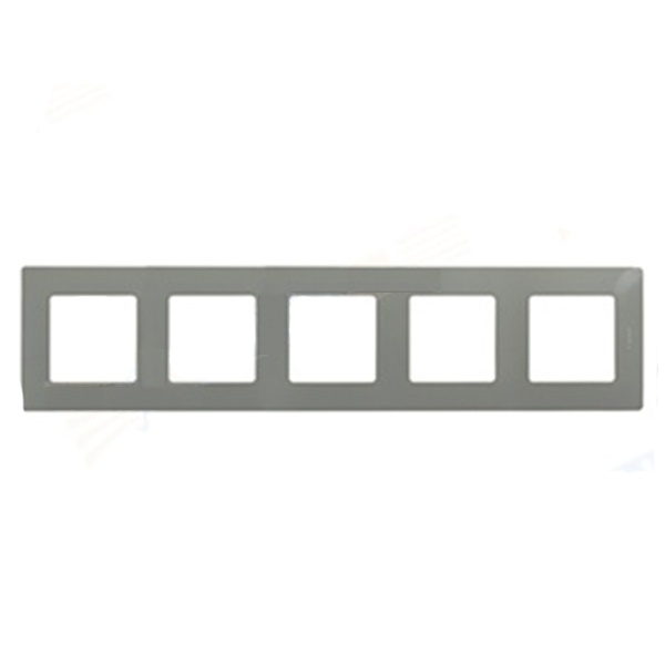 Рамка Legrand Etika 5 постов светлая галька