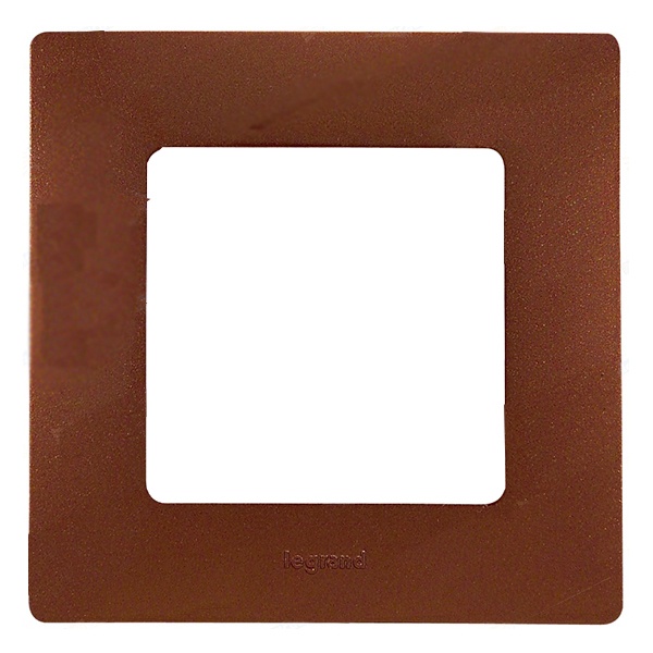 Рамка Legrand Etika 1 пост какао