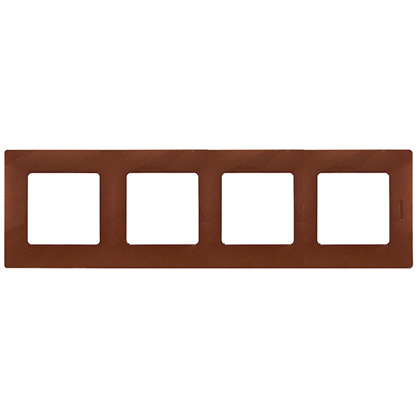 Рамка Legrand Etika 4 поста какао