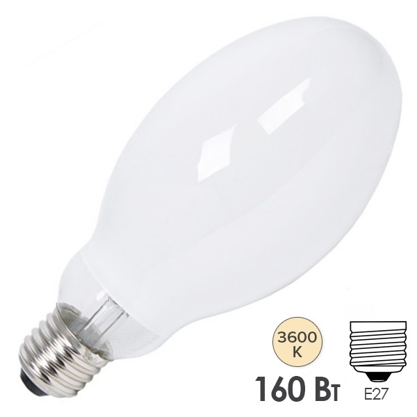 Лампа ртутная ДРВ Osram HWL 160W 225V E27 бездроссельная