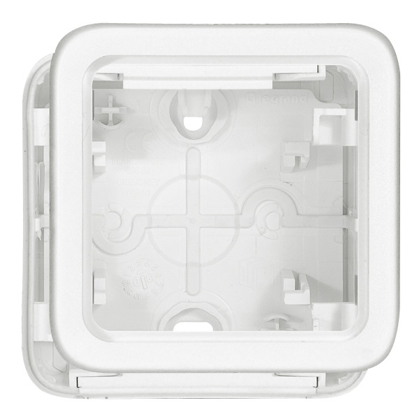 Коробка монтажная Legrand Plexo серии Artic 1 пост, белый