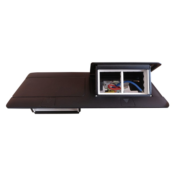 Лючок Legrand 8 (2х4) модулей черный