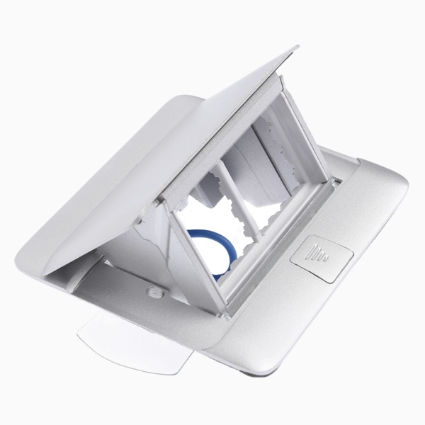 Лючок Legrand 4 модуля белый