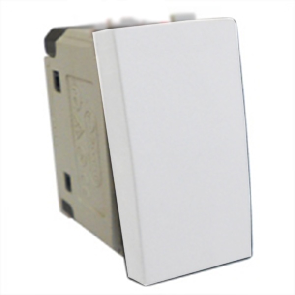 Выключатель Экопласт 45х22,5 мм LK45 16A, 250B белый