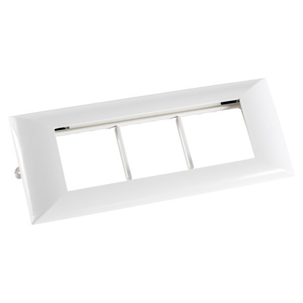 Рамка-суппорт Экопласт PM-45/6 3х 45х45 (6 модулей) для кабель-каналов INSTA