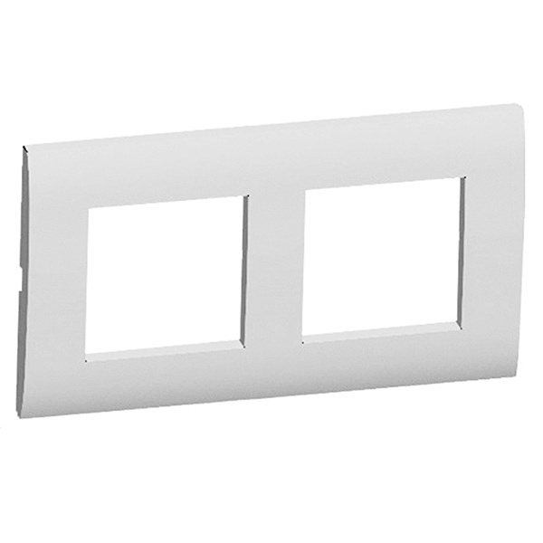 Рамка 2-постовая Экопласт LK45 (белый)