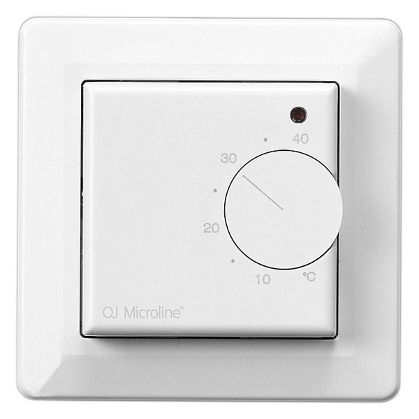 Терморегулятор OJ Electronics MTU2 с датчиком пола, накладной монтаж