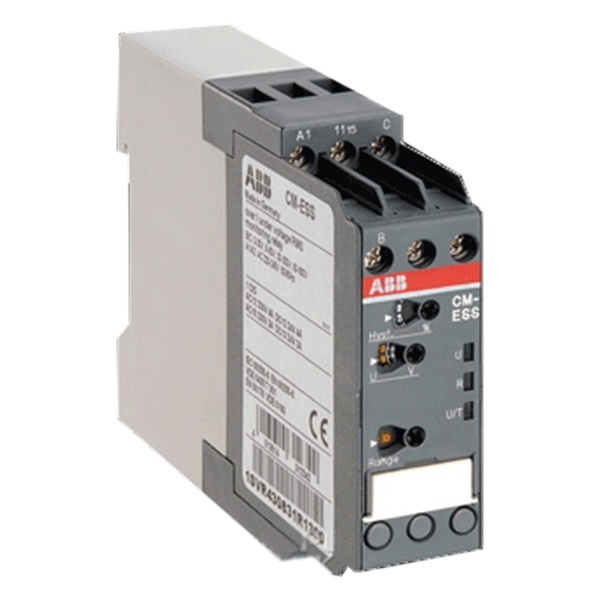 Однофазное реле контроля напряжения CM-ESS.1S (диапазоны измерения 3- 30В, 6-60В, 30-300В, 60-600 AC