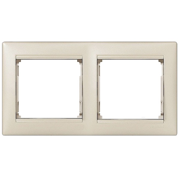 Рамка Legrand Valena 2 поста Жемчужный
