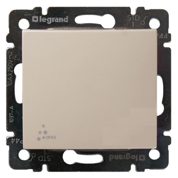 Переключатель IP44 Legrand Valena слоновая кость (бежевый)