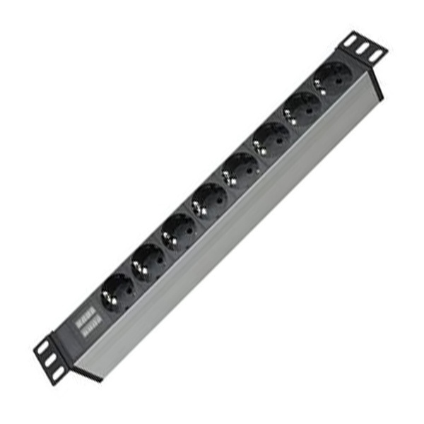 Блок розеток DKC для 19 дюймовых шкафов 8 розеток 2P+E