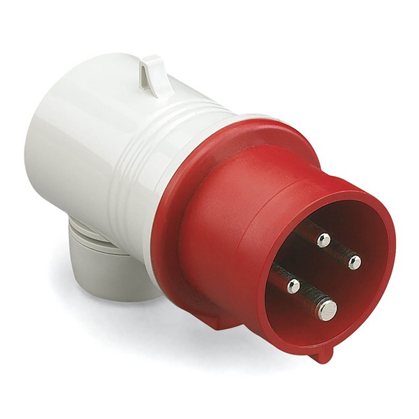 Вилка кабельная угловая DKC Quadro IP44 32А 3P+E 400В