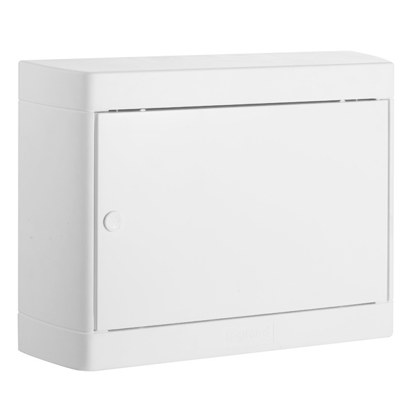 Щит пластиковый накладной Legrand Nedbox на 12 (+1) модулей белая дверь шины N+PE