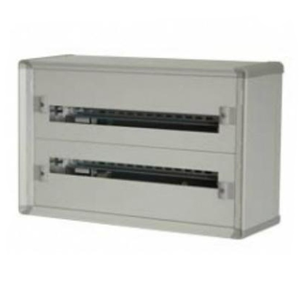 Шкаф пластиковый накладной Legrand XL3 160 на 48 (2х24) модулей с шиной без двери