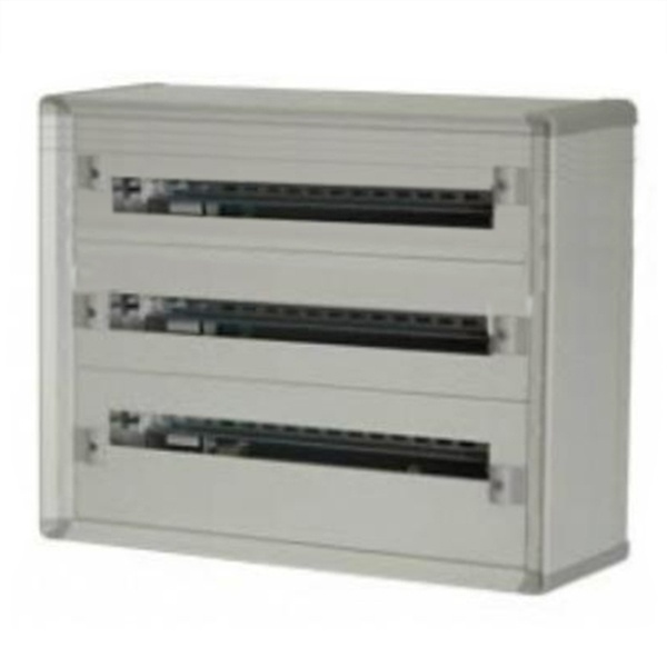 Шкаф пластиковый накладной Legrand XL3 160 на 72 (3х24) модуля с шиной без двери