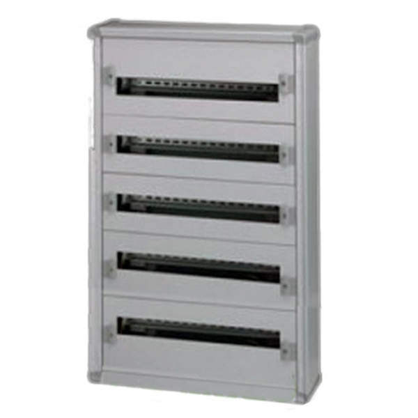 Шкаф пластиковый накладной Legrand XL3 160 на 120 (5х24) модулей с шиной без двери