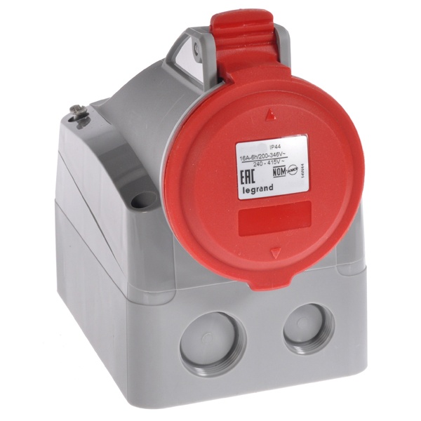 Розетка накладная Legrand P17 32А 3К+З 380В IP44