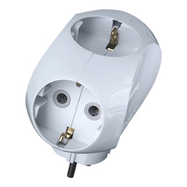 Тройник Makel 16А с заземлением